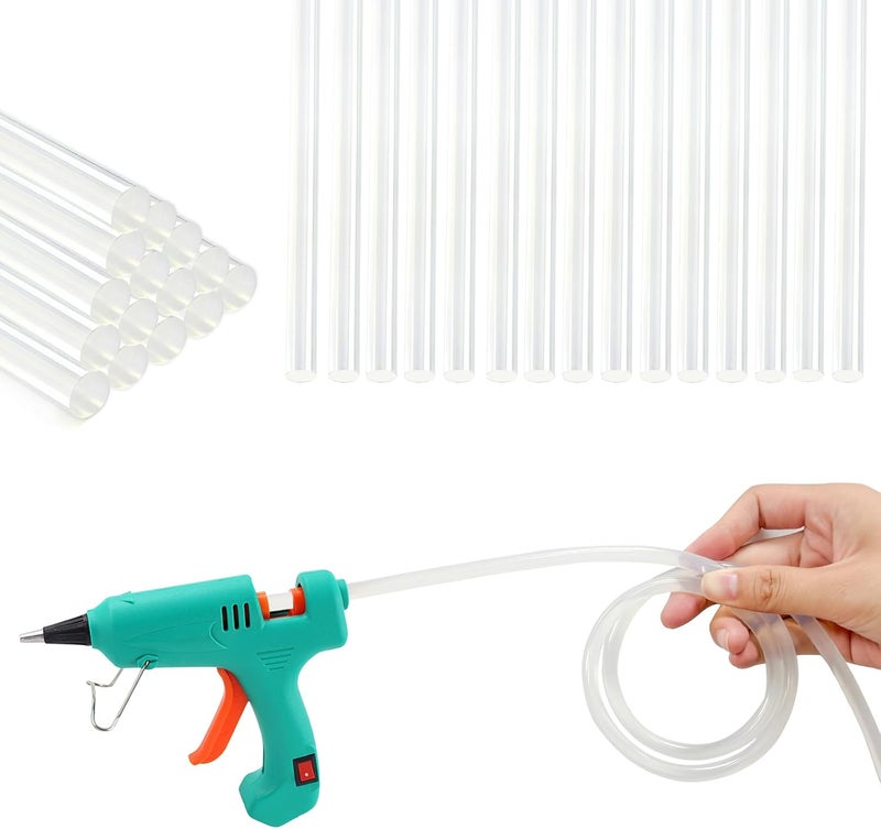 Dxmimer Mini Hot Glue Sticks – Long 3FT, 0.27" Diameter – All Temperature Compatible for Mini Glue Guns Widely Used in for DIY Crafts, Home Repairs, Fabric, Wood, Plastic (15) - Image 1
